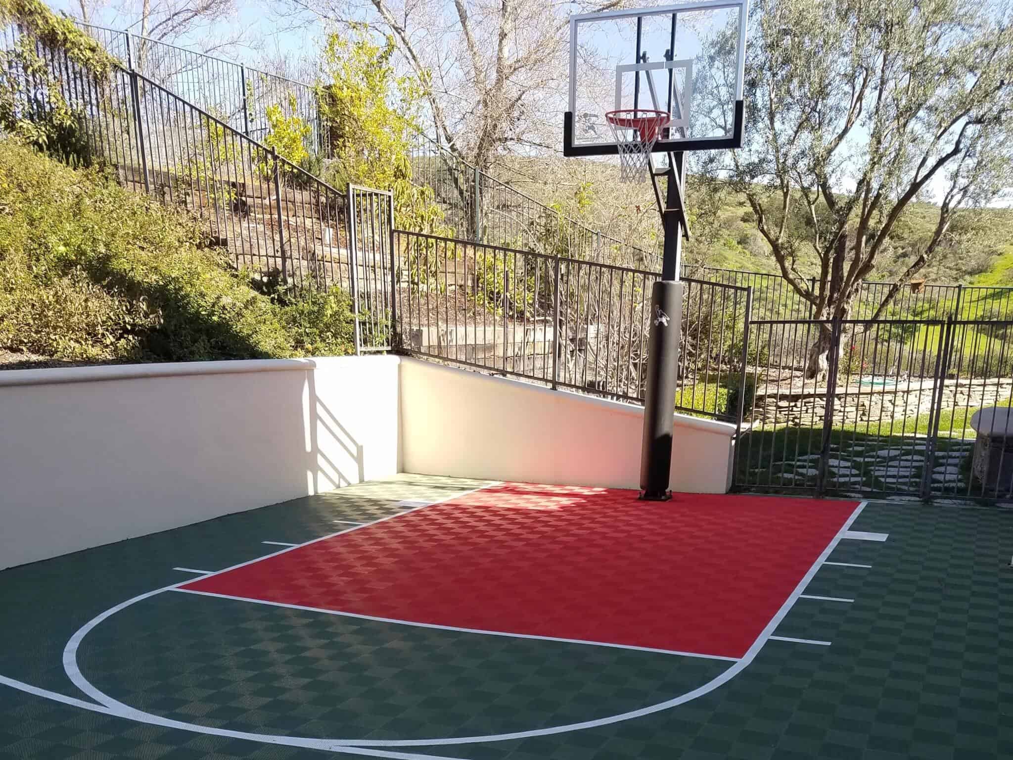 Pros and Cons of a Tiled Outdoor Basketball Court