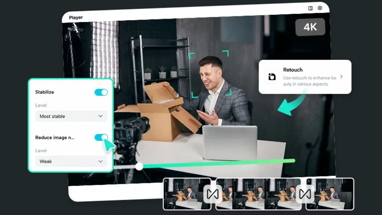 Top 5 Ways to Fix Low-Quality Videos with Pippit's 4K Enhancer